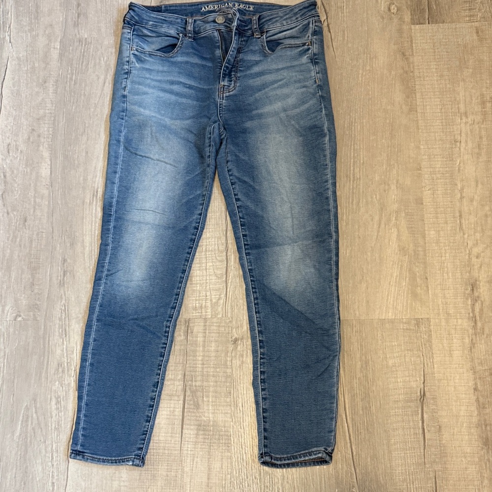 American Eagle Outfitters Women's Skinny Blue Jeans